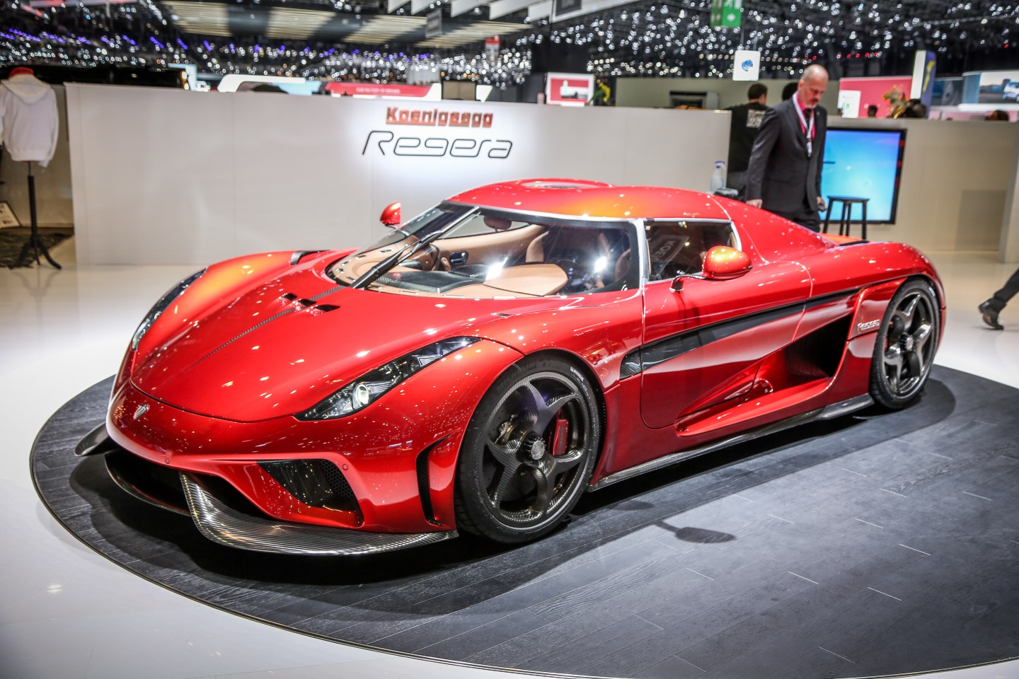 86th Geneva International Motorshow at Palexpo in Switzerland, March 2, 2016