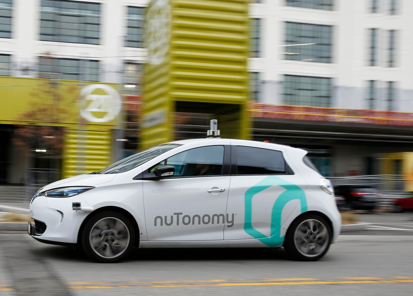 First Driverless Car In Boston