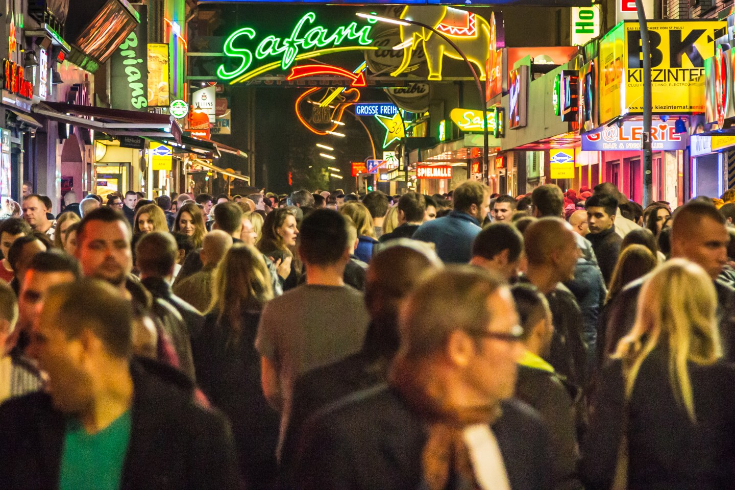 Hamburg Germany night