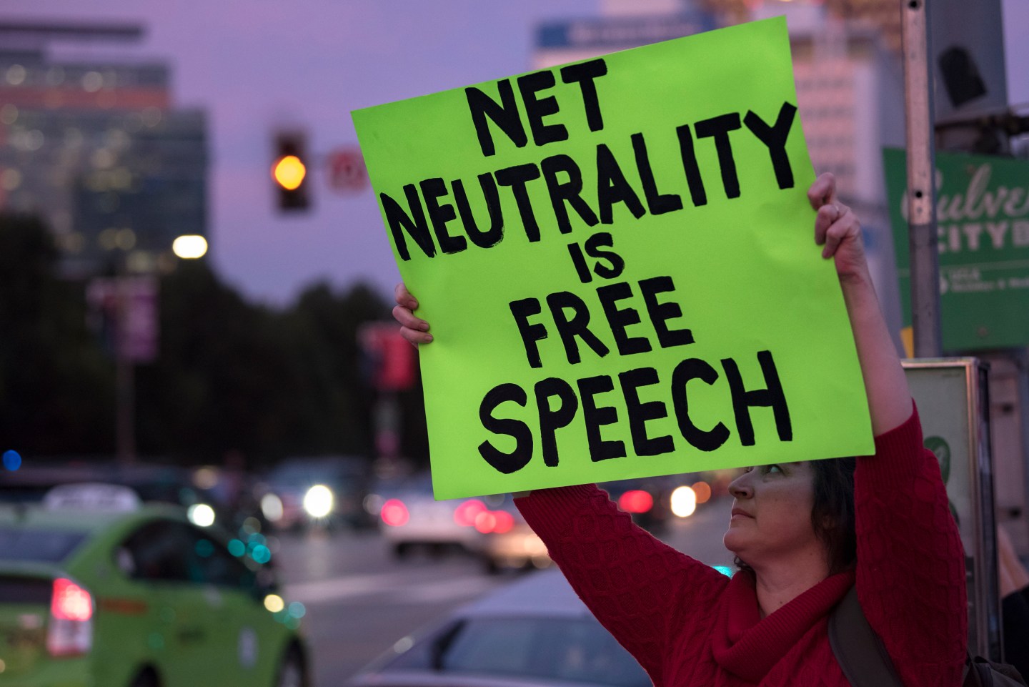 Net Neutrality Rally in Los Angeles
