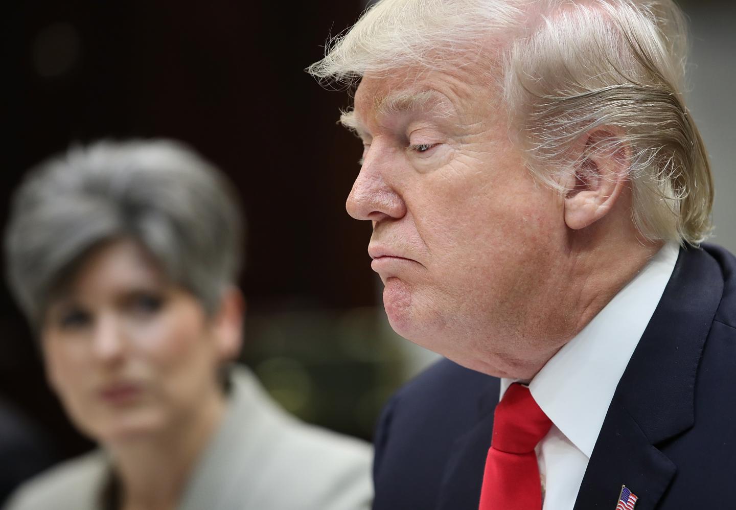 President Trump Meets With GOP Senators At The White House