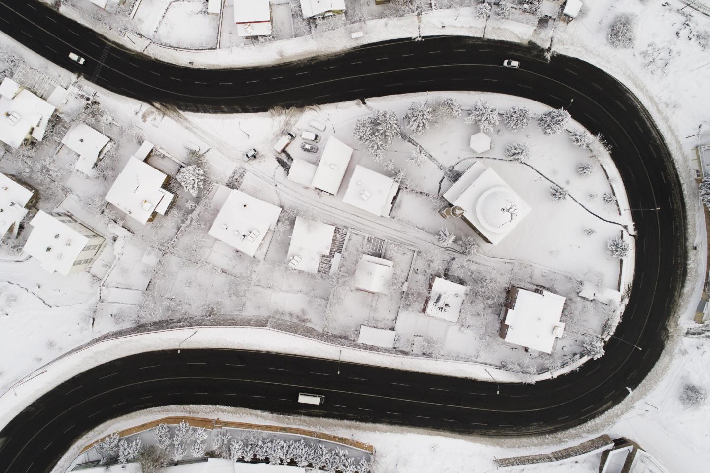 Winter in Turkey's Kayseri