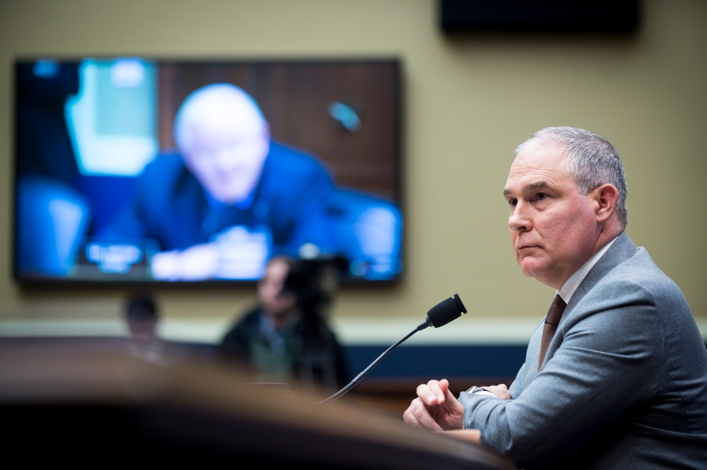 EPA Chief Scott Pruitt Testifies At House Hearing On Mission Of The EPA