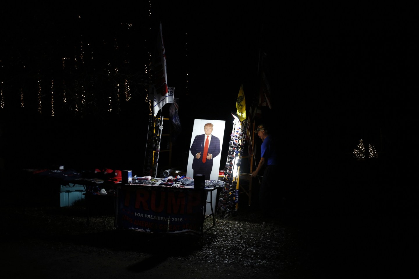 Republican Senate Candidate Roy Moore Holds Election Eve Rally