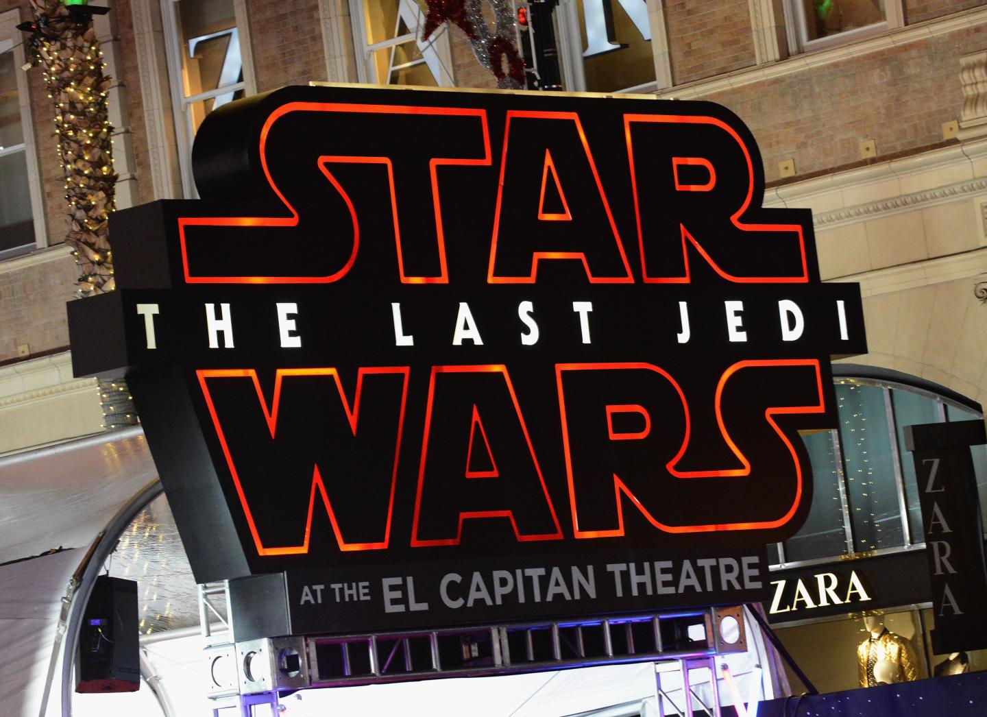 Opening Night Celebration Of Walt Disney Pictures And Lucasfilm's "Star Wars: The Last Jedi" At TCL Chinese Theatre