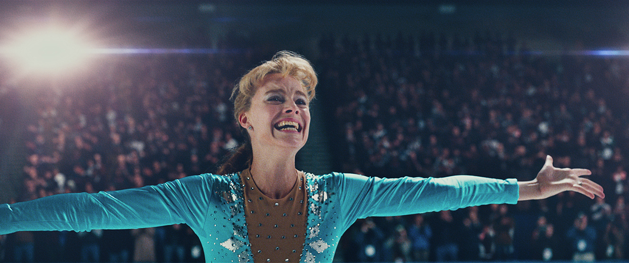 Actress Margot Robbie in the 2017 film "I, Tonya"