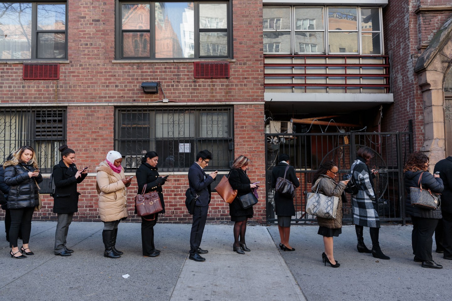 Inside A New York Career Fairs Event Ahead Of Initial Jobless Claims