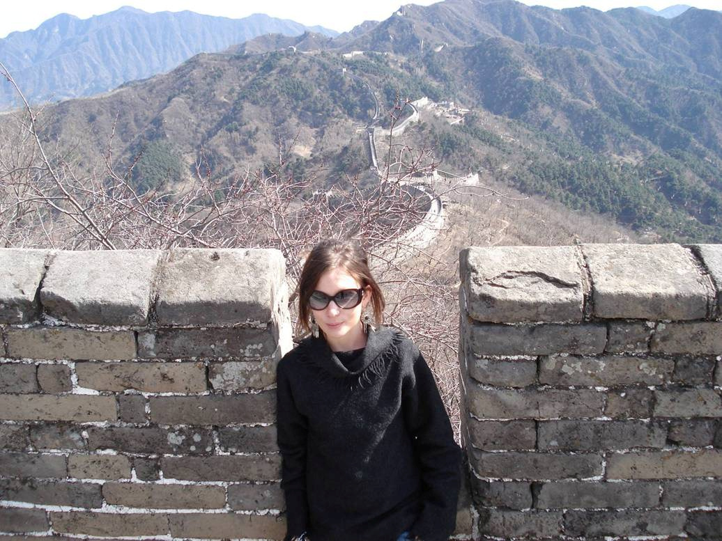 Handout picture of Rebecca Dykes, who worked at the British Embassy in Beirut. The picture was supplied by her family, London