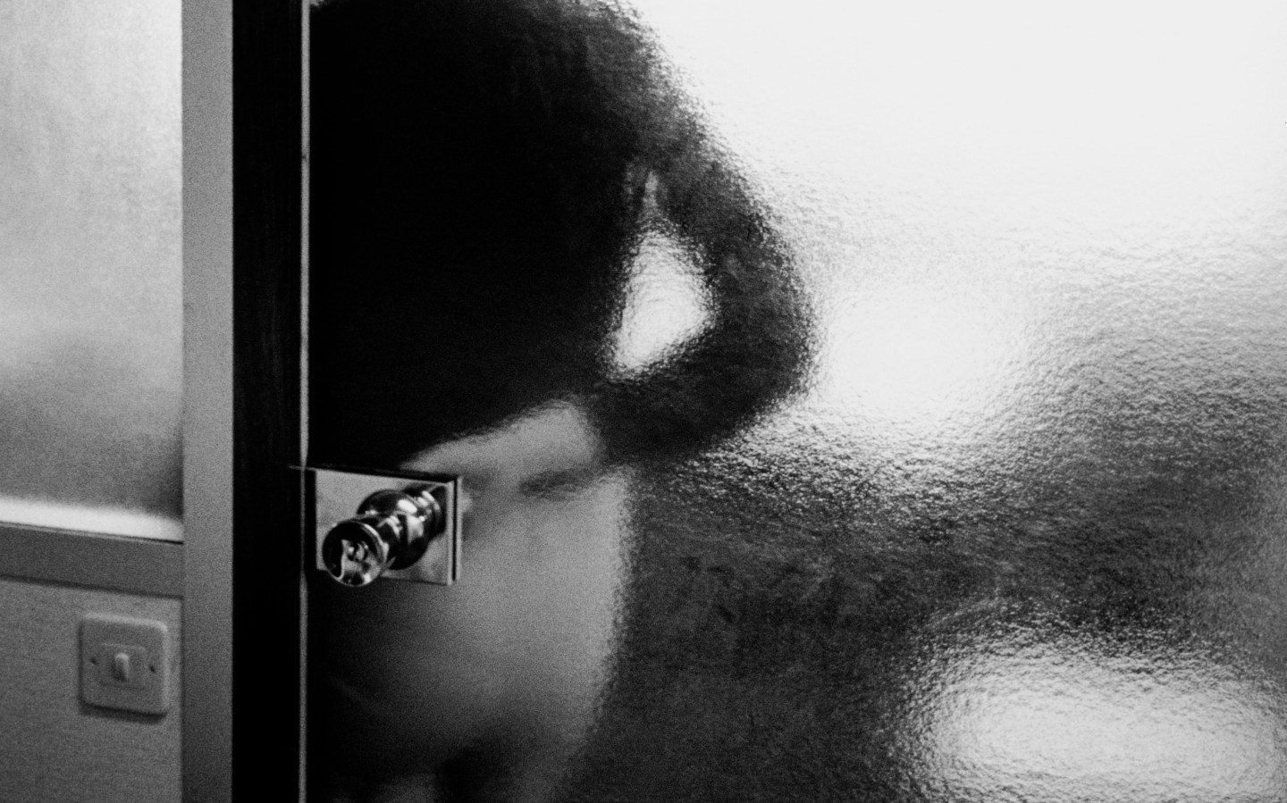 FRANCE. Paris. 1975. Girl in business office.