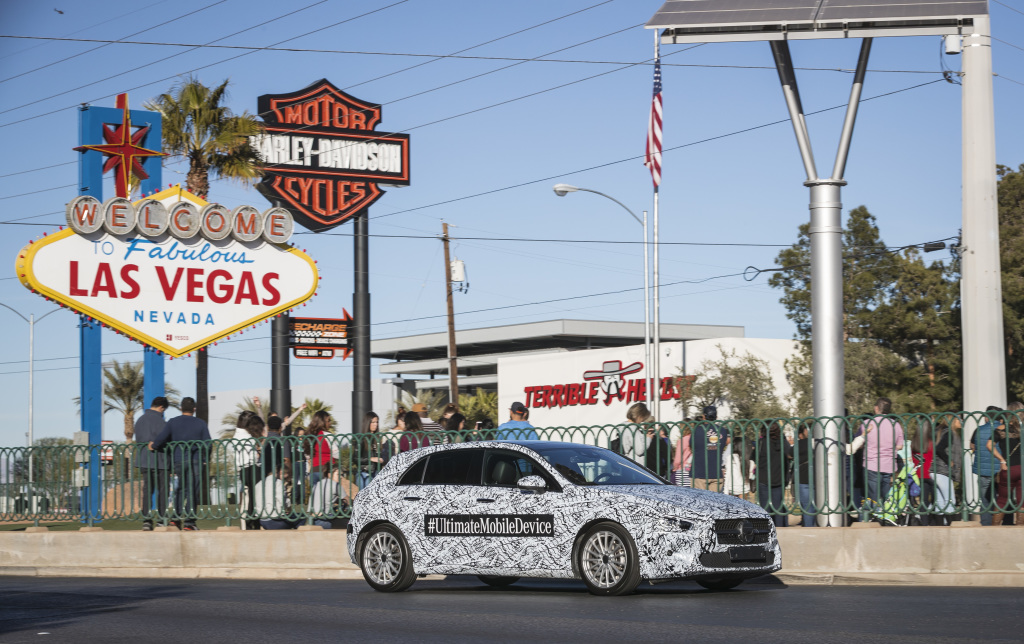 Mercedes-Benz auf der Consumer Electronics Show (CES, 2018) in Las Vegas