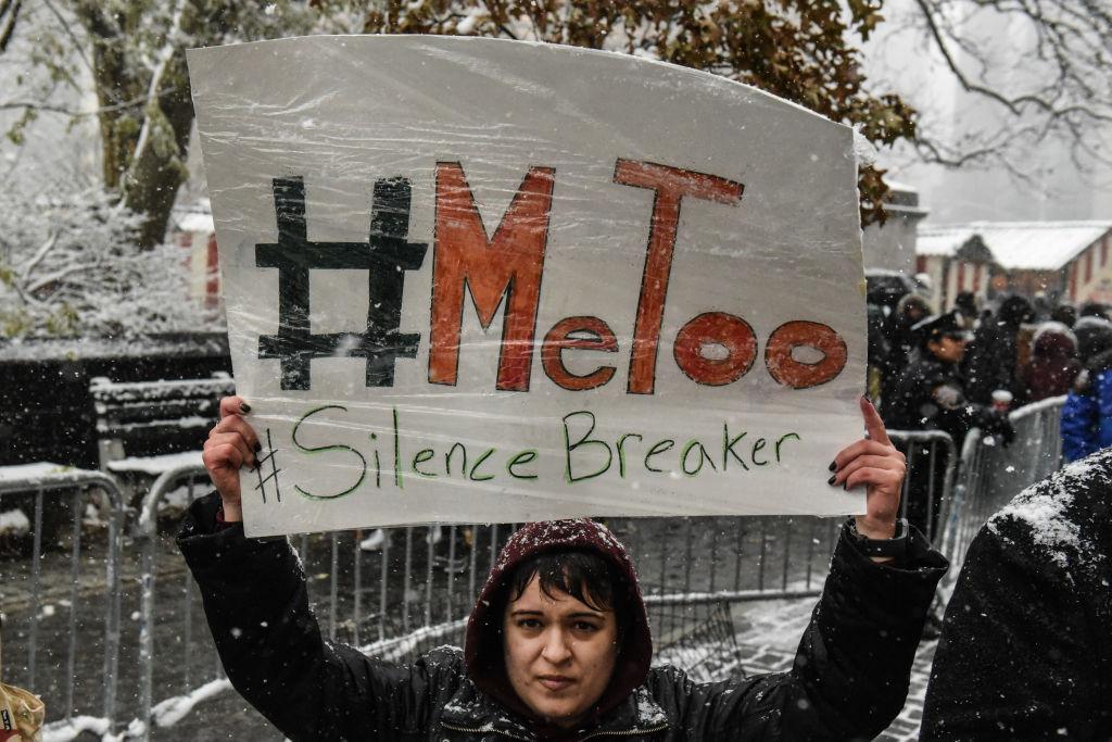 #MeToo Rally Held Outside Of Trump Tower In Manhattan