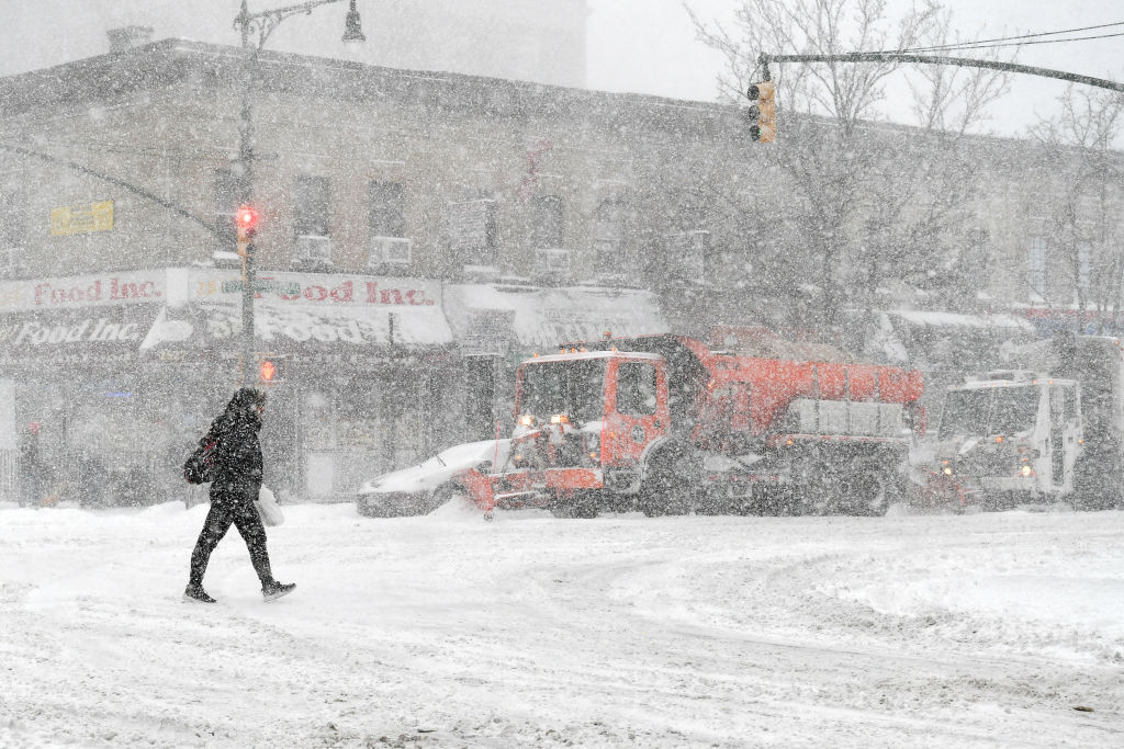 Massive Winter Storm Brings Snow And Heavy Winds Across Large Swath Of Eastern Seaboard