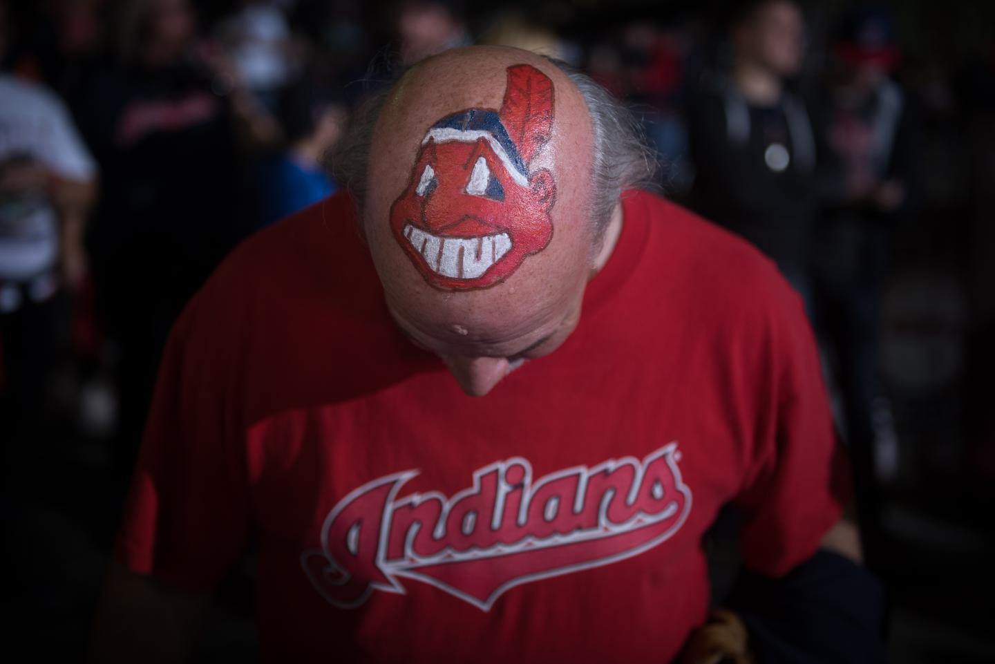 Cleveland Indians Fans Gather To Watch Game 6 Of The World Series