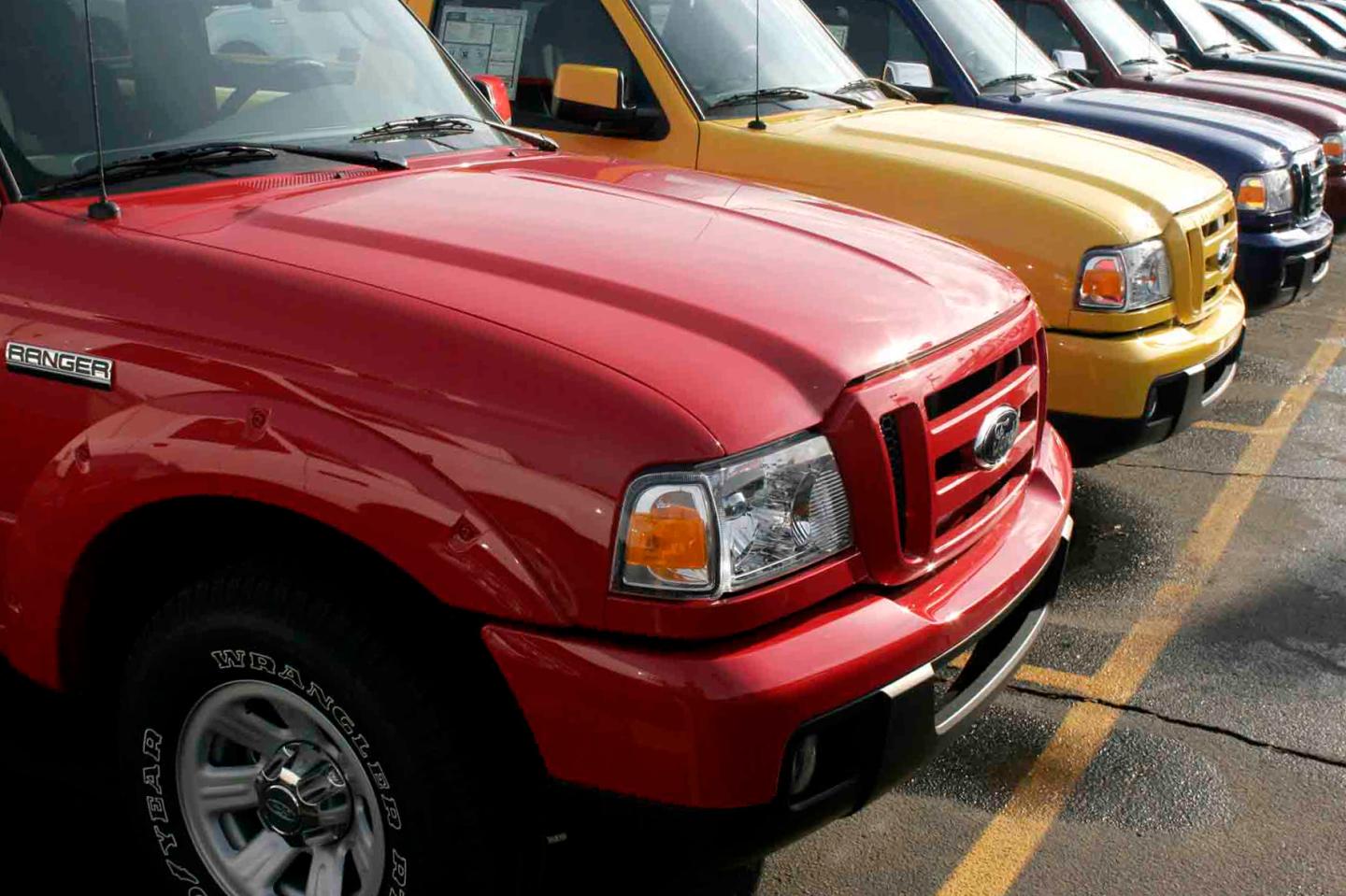 Ford Ranger pickup trucks