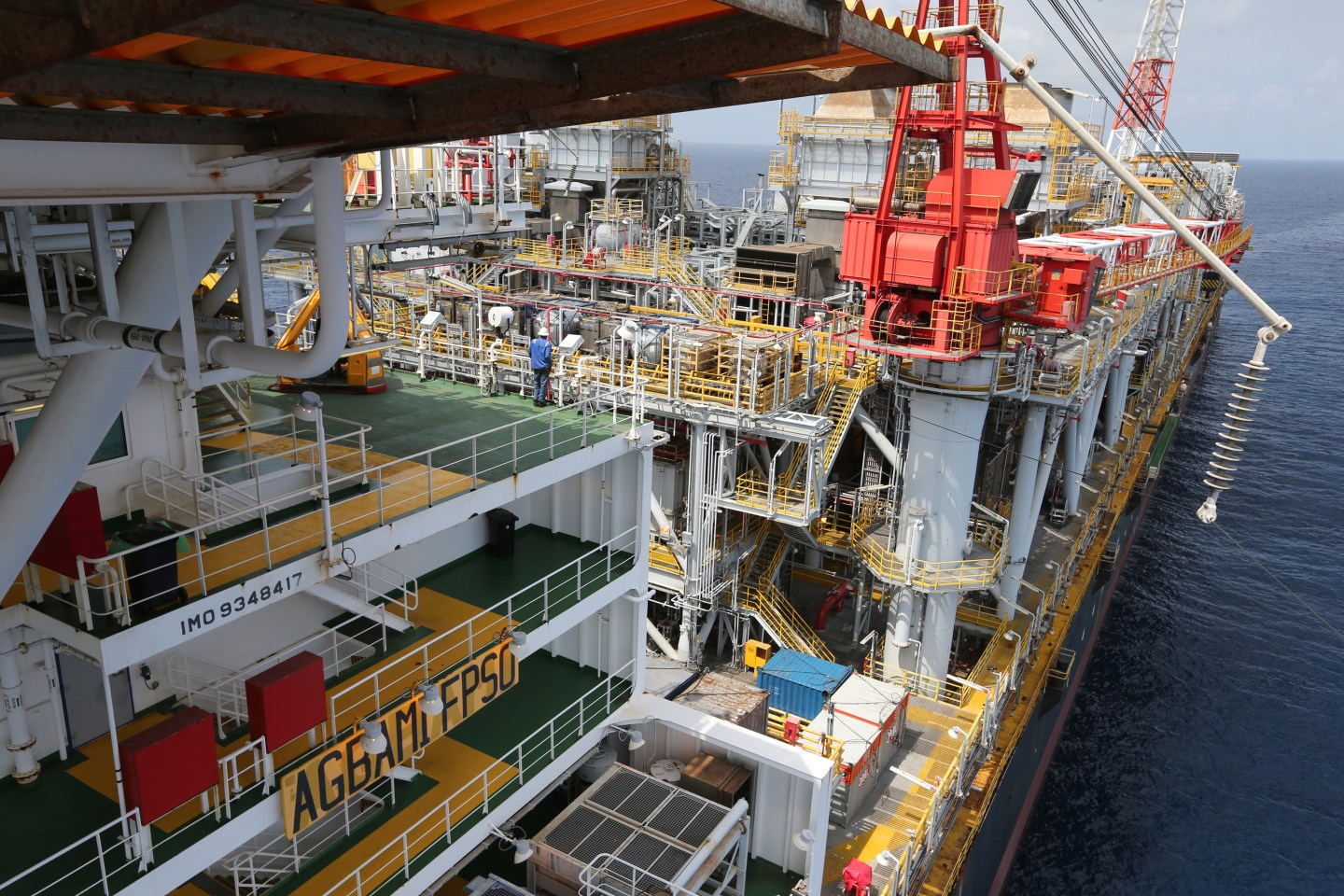 Offshore Oil Production In Nigeria's Agbami Deepwater Oilfield