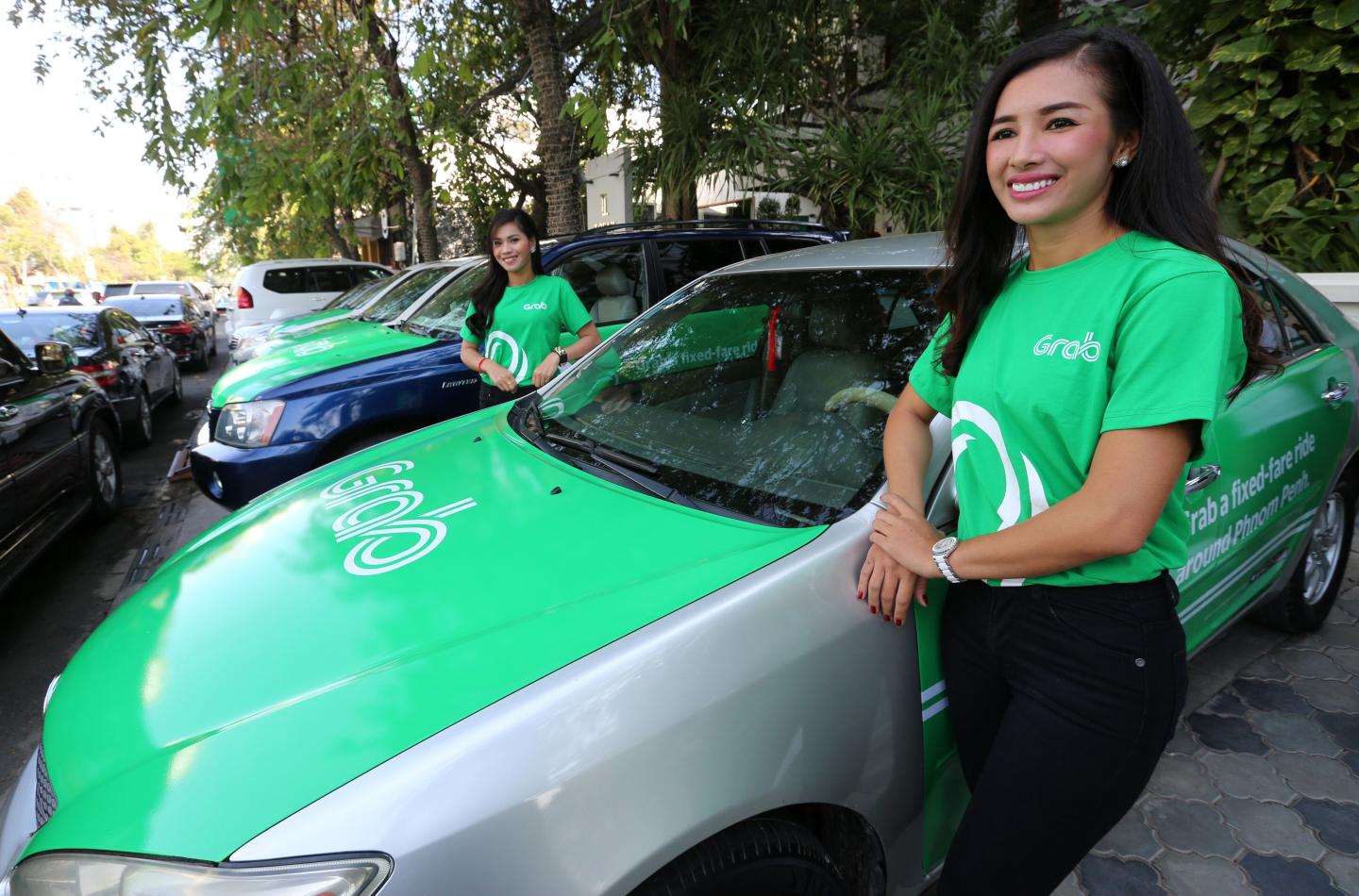 CAMBODIA-TRANSPORT-GRAB
