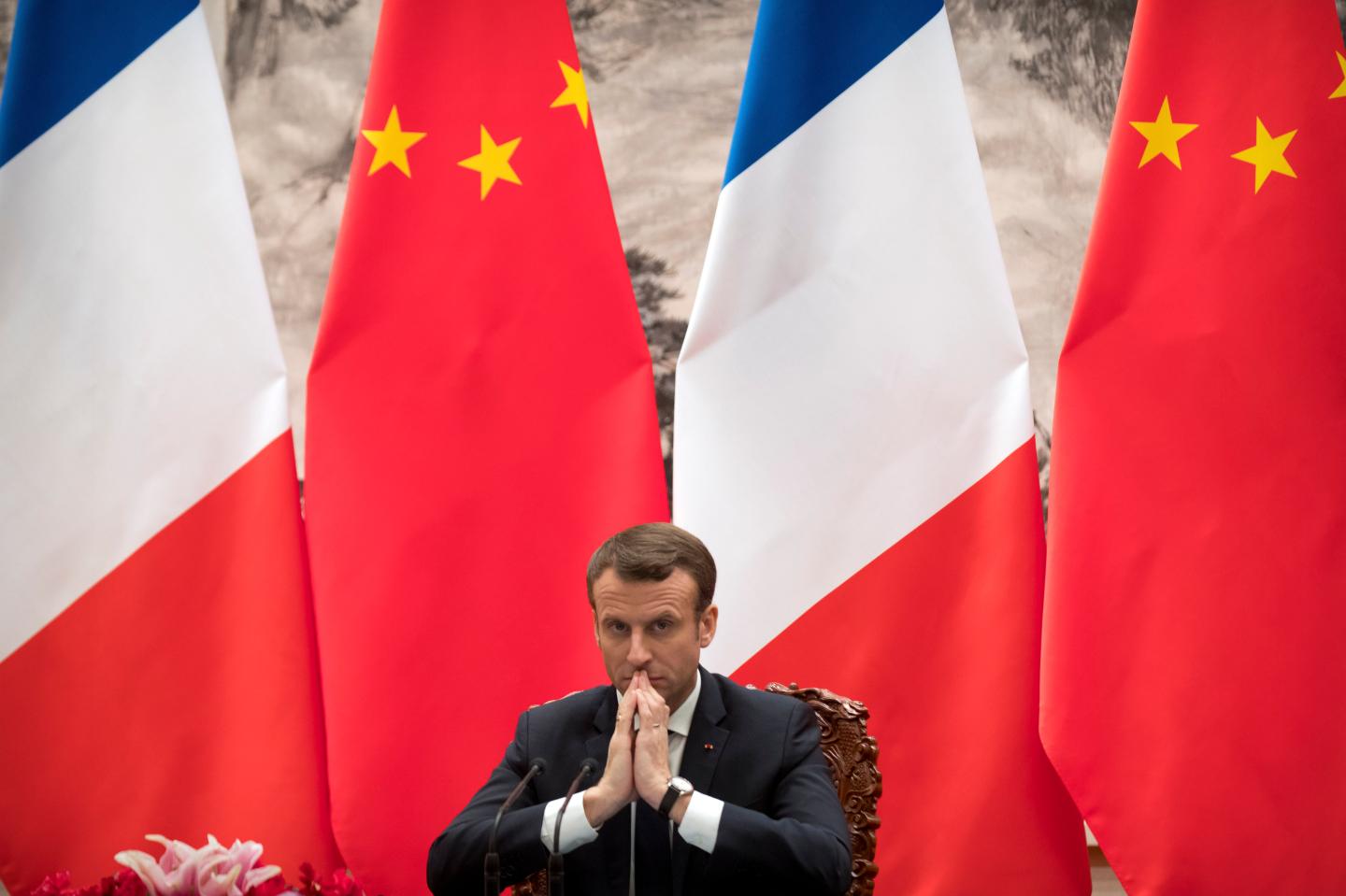 French President Emmanuel Macron Visits China
