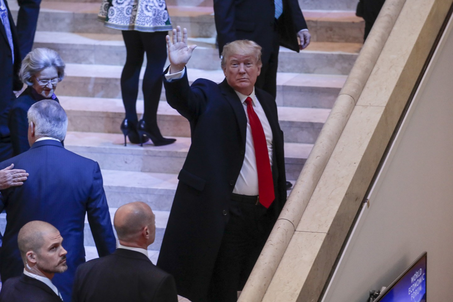 Closing Day Of The World Economic Forum (WEF) 2018