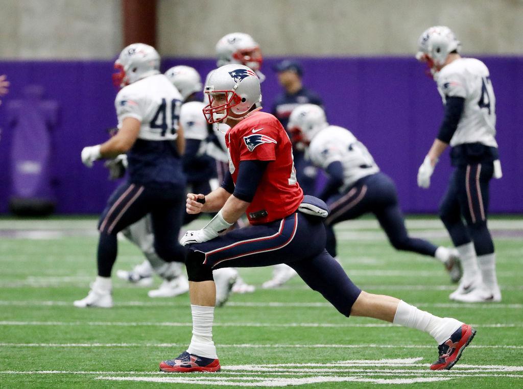 Super Bowl LII - New England Patriots - Practice