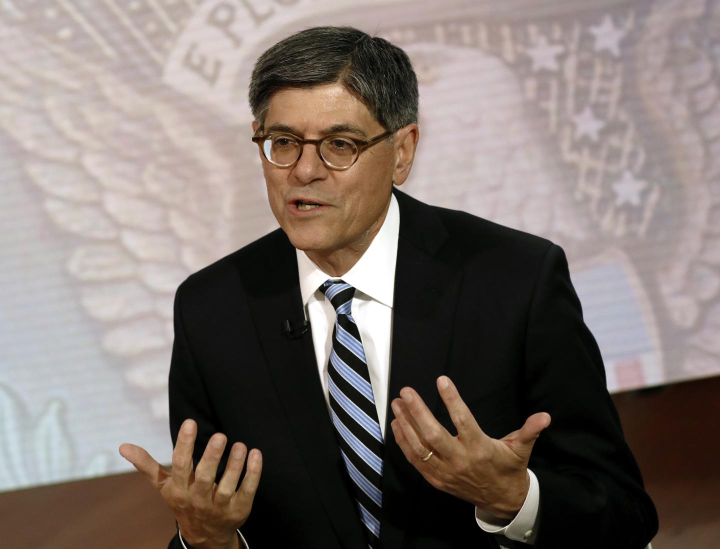 Former U.S. Treasury Secretary Jack Lew Interview