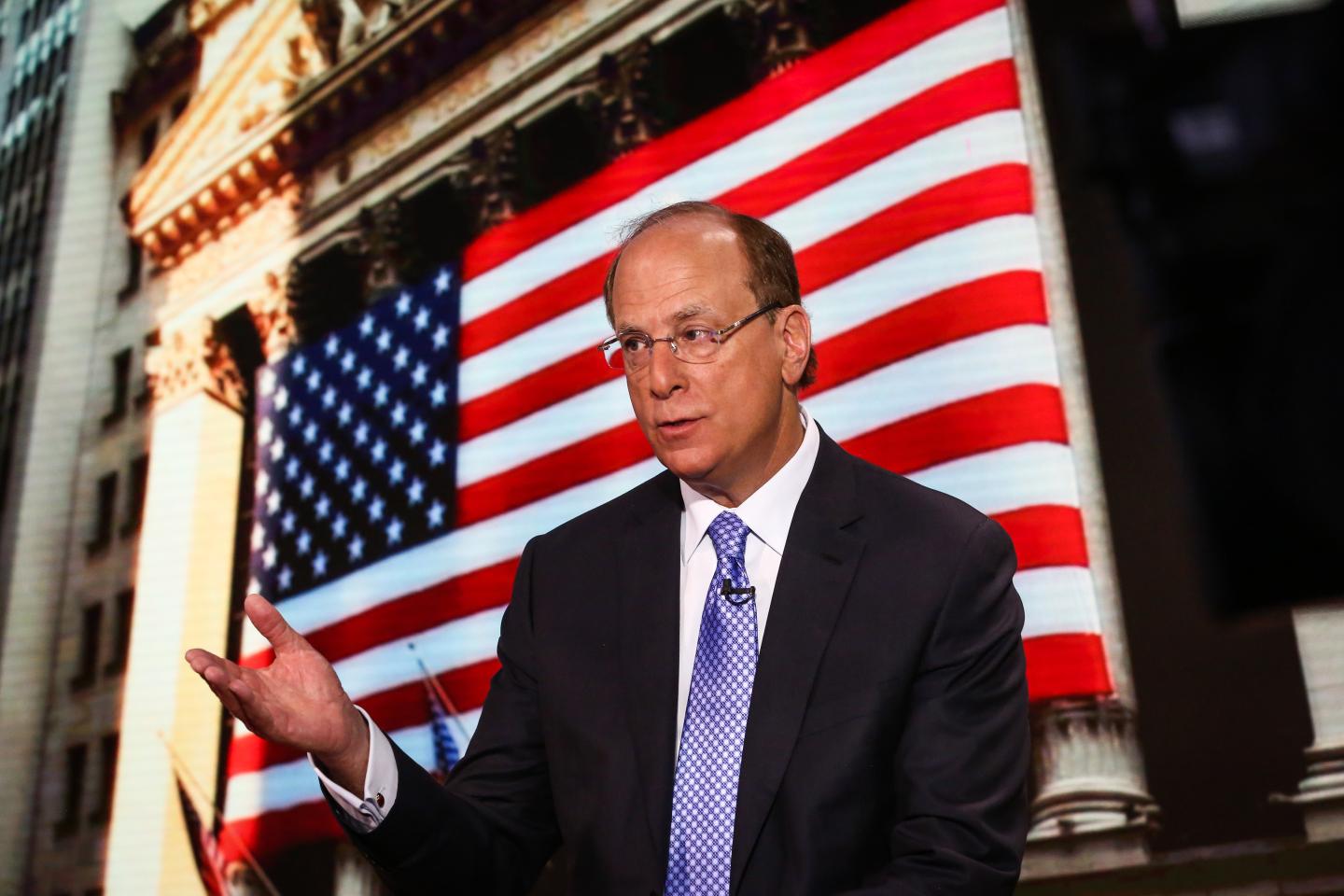 BlackRock's Larry Fink on Why the Stock Market Won't Crash Now