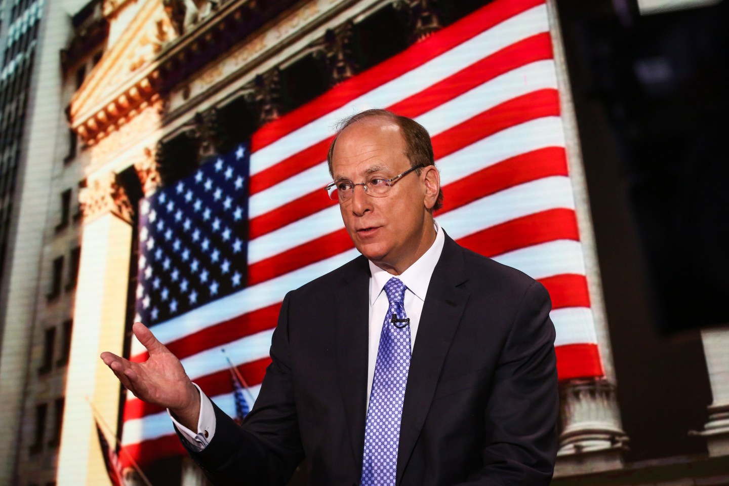 BlackRock's Larry Fink on Why the Stock Market Won't Crash Now
