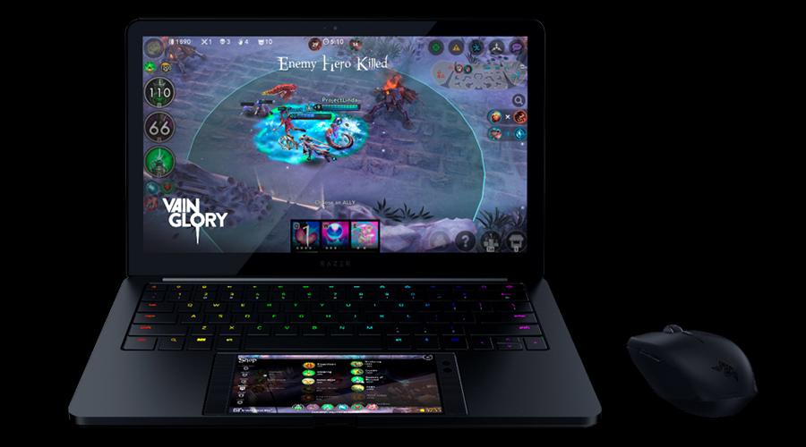 Razer's laptop-smartphone hybrid system called Project Linda.