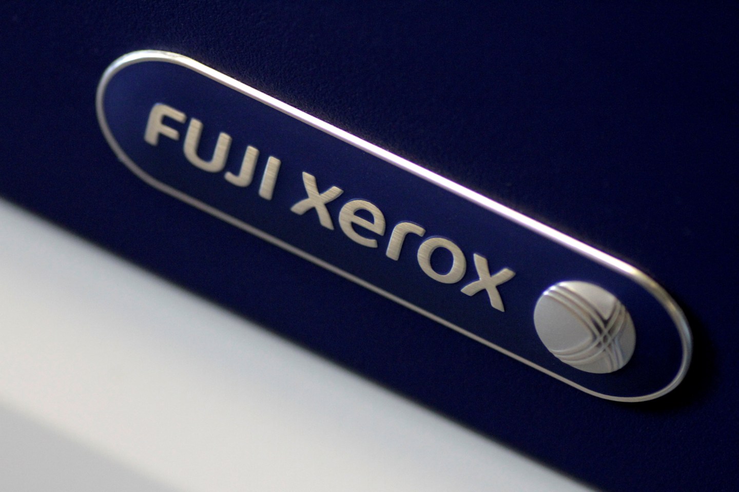 FILE PHOTO: Illustration photo of the Fuji Xerox logo
