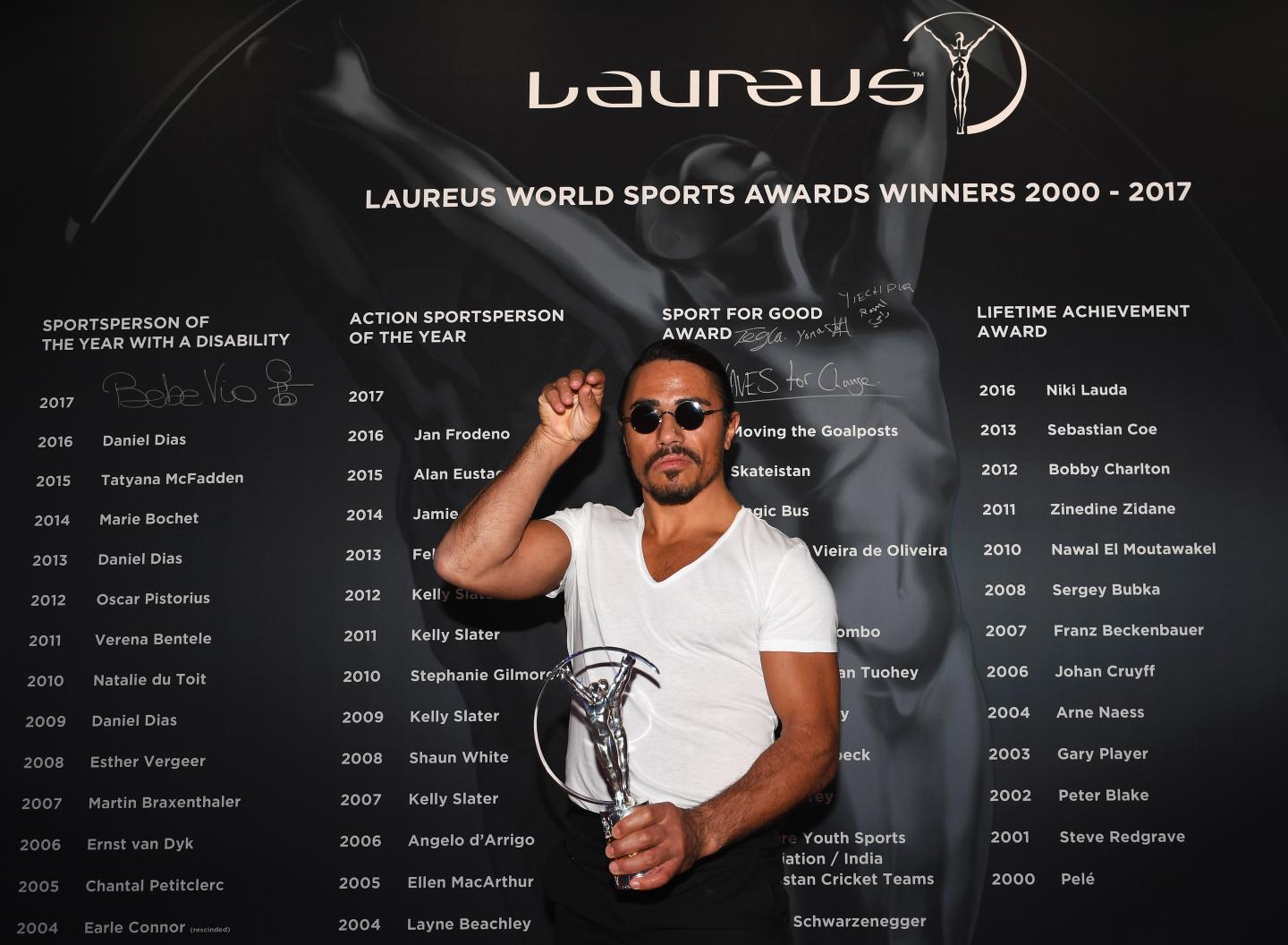 Show - 2017 Laureus World Sports Awards - Monaco