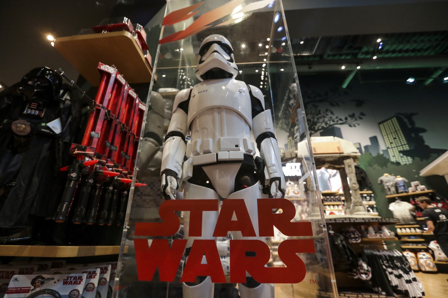 Inside The "Star Wars:The Last Jedi" Event And Product Debut At The Walt Disney Co. Store