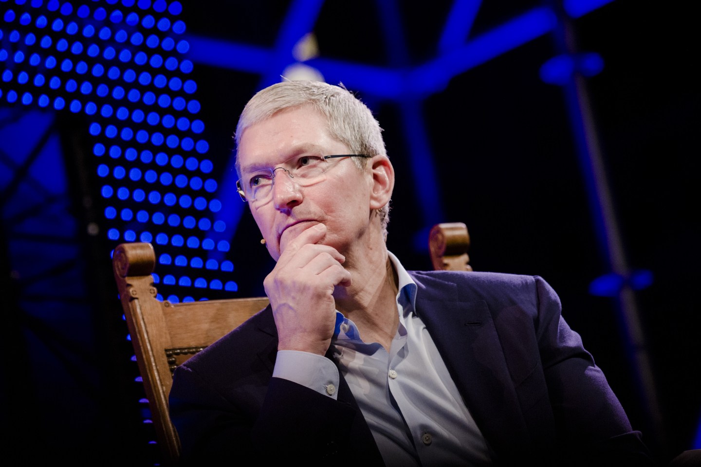 Apple Inc. Chief Executive Officer Tim Cook And Key Speakers At Startup Fest Europe