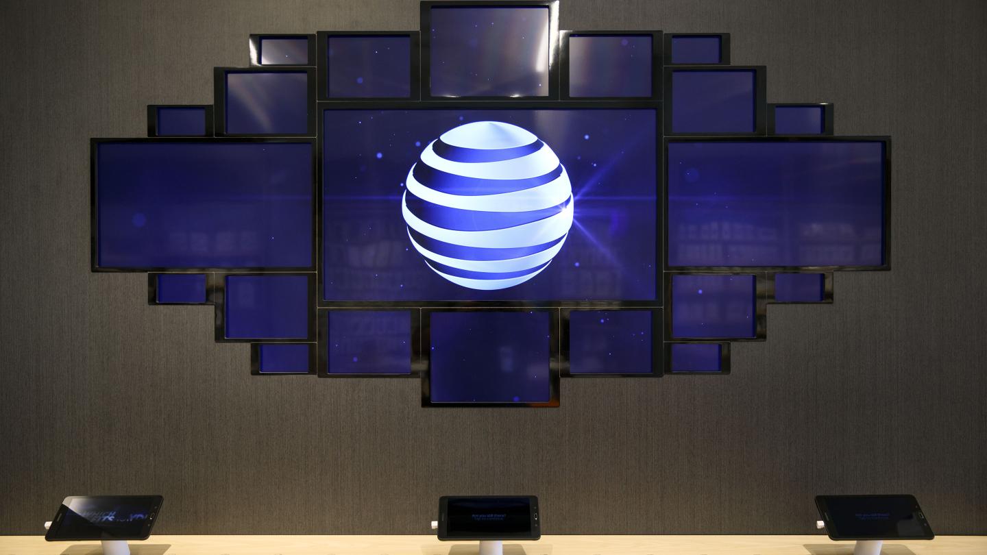 Inside An AT&amp;T Inc. Store As Shares Jump Most In 8 Years