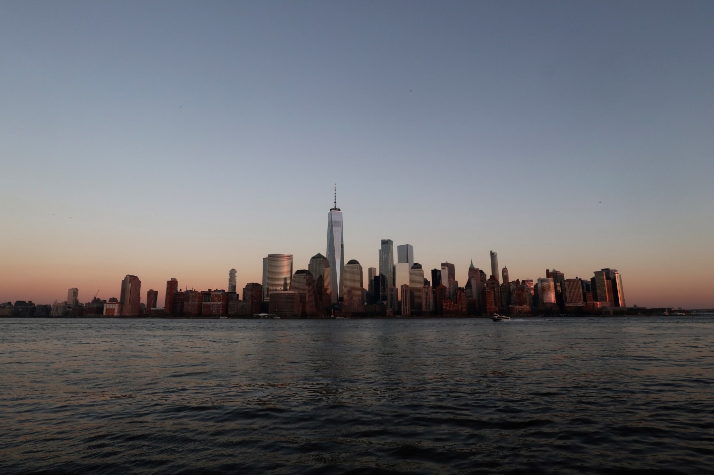 Sunset in New York City