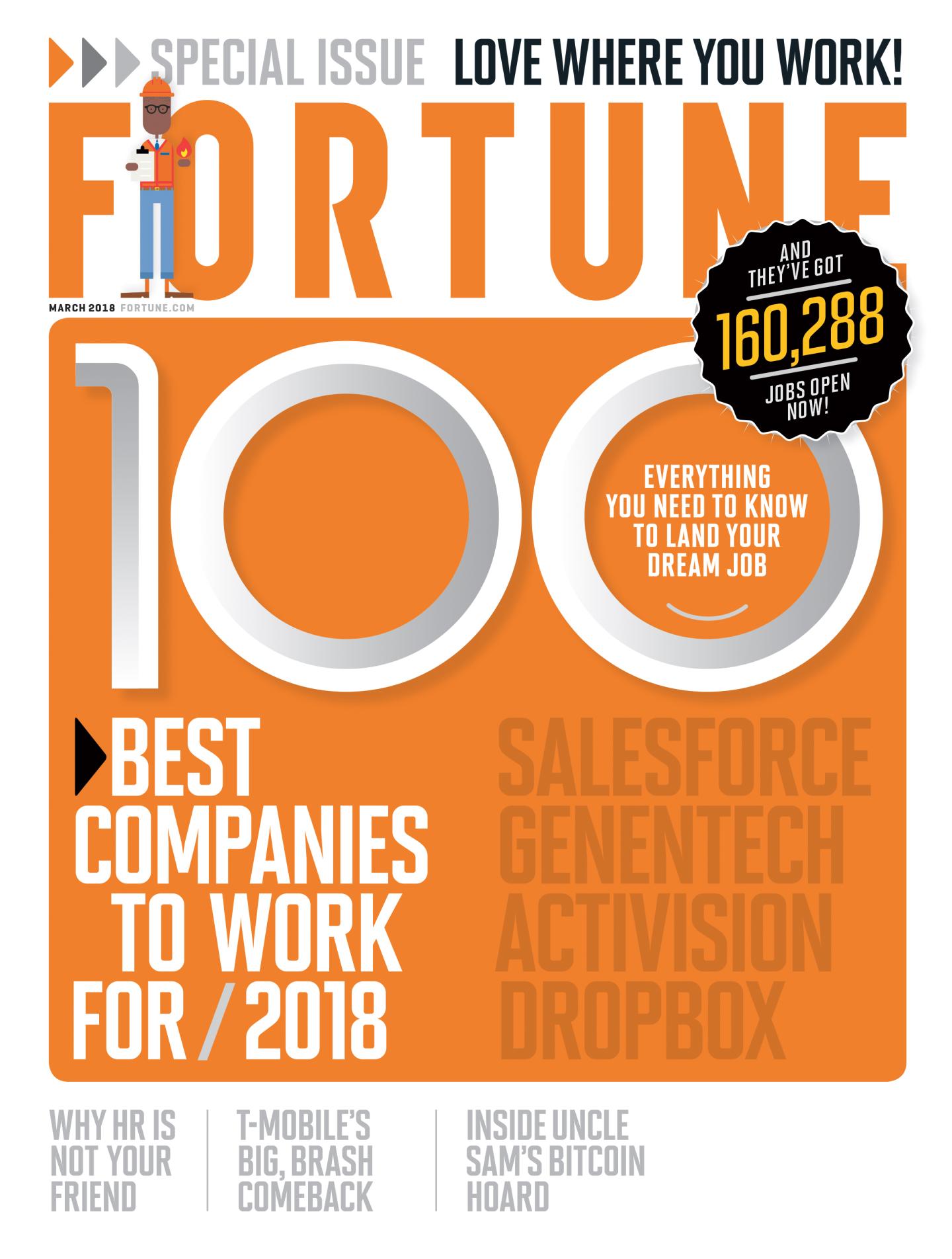 Fortune, March 2018 issue cover