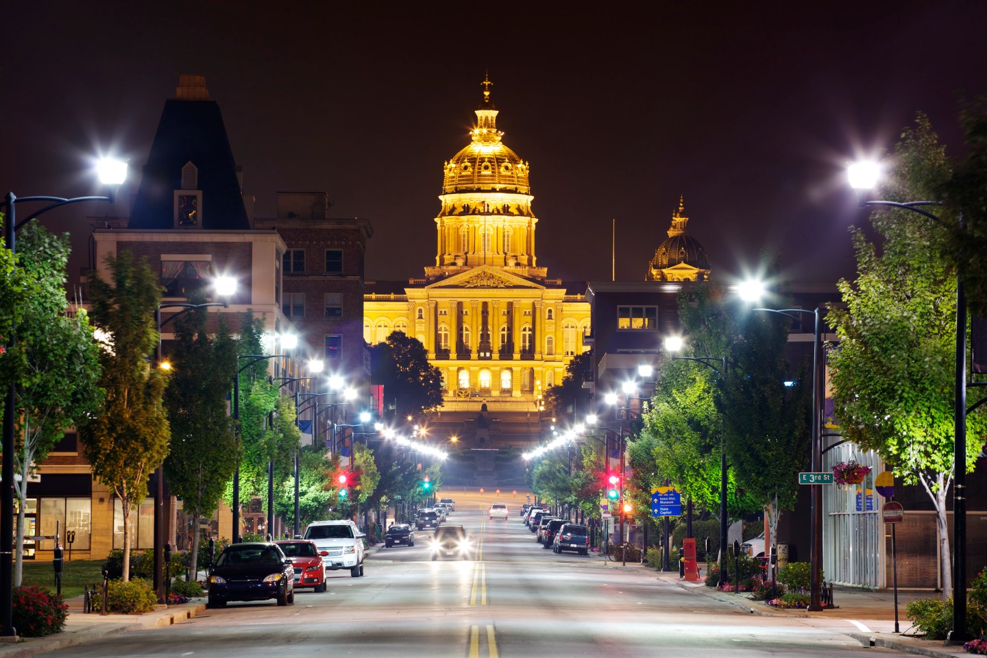 Downtown Des Moines, Iowa
