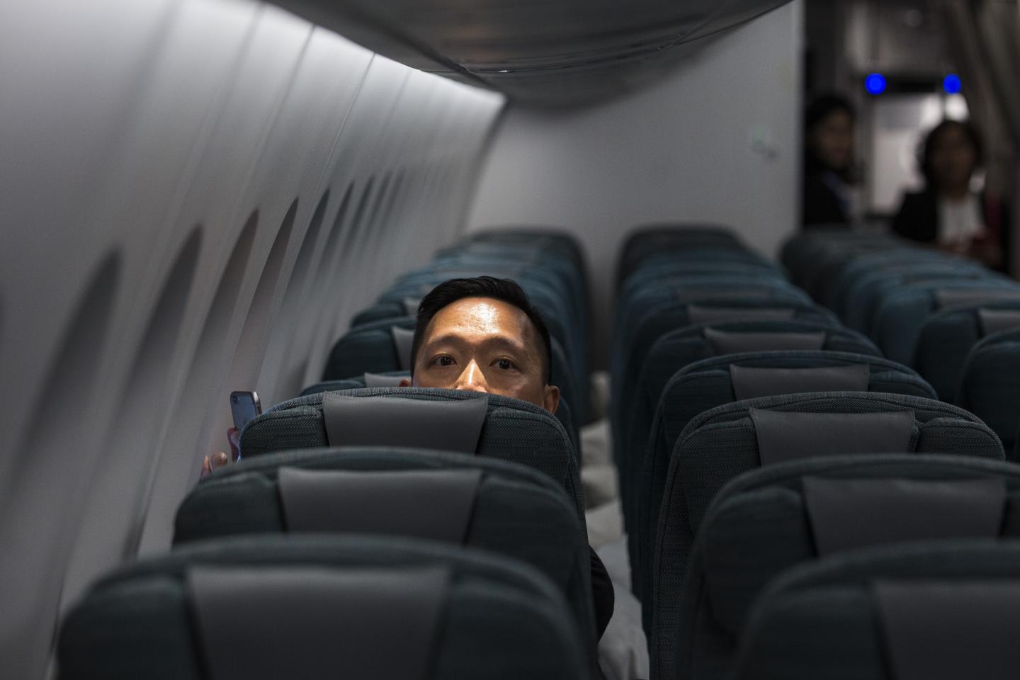 Tour Of Cathay Pacific Airways Ltd.'s First Airbus A350-900