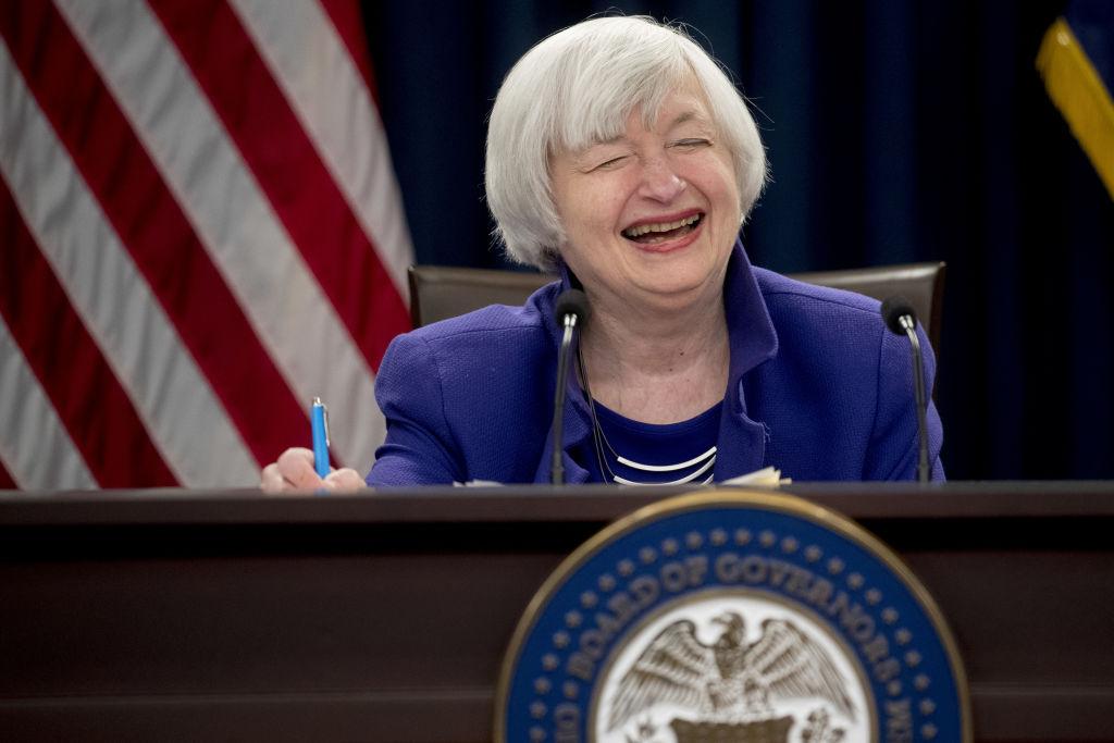Fed Chair Janet Yellen Holds News Conference Following FOMC Meeting