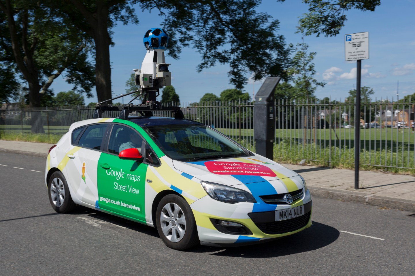 Google Street View Car