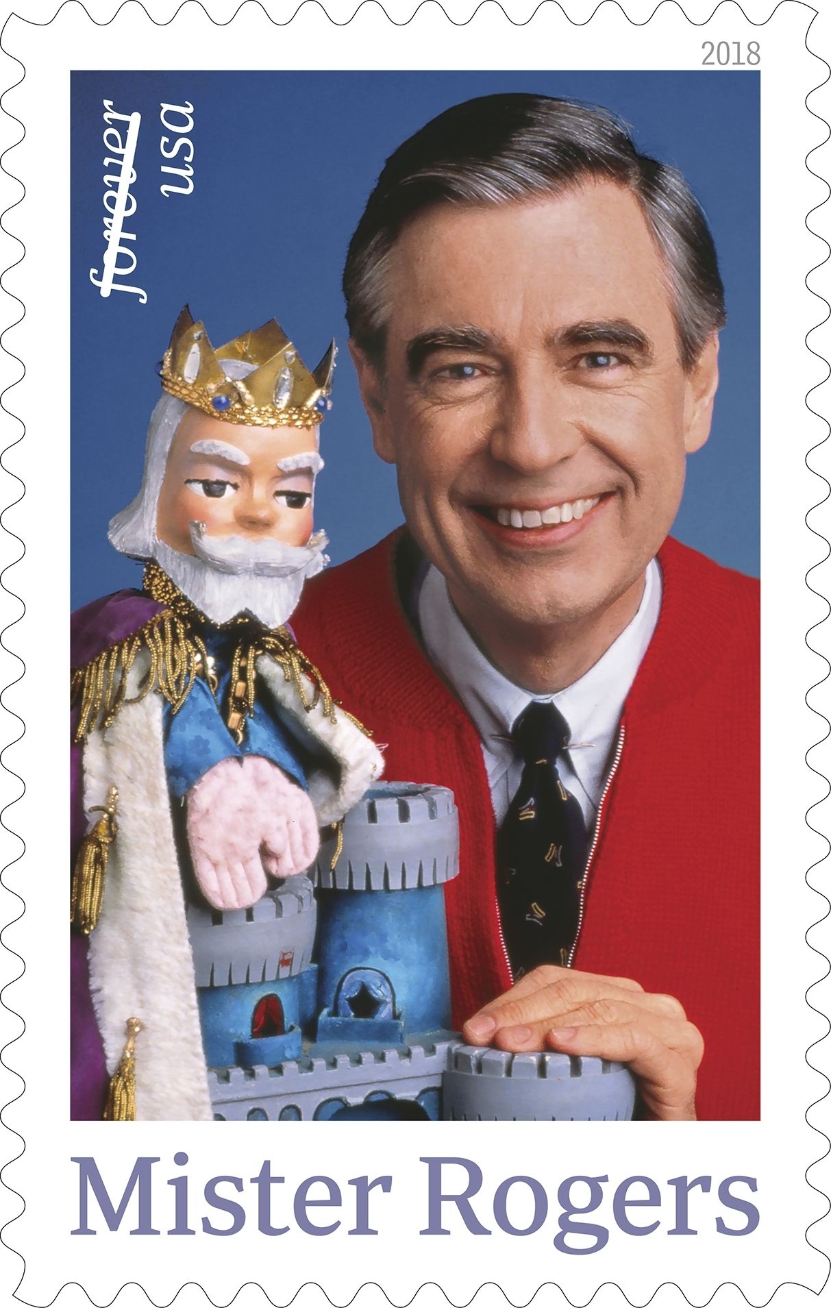 Mister Rogers Stamp 2018