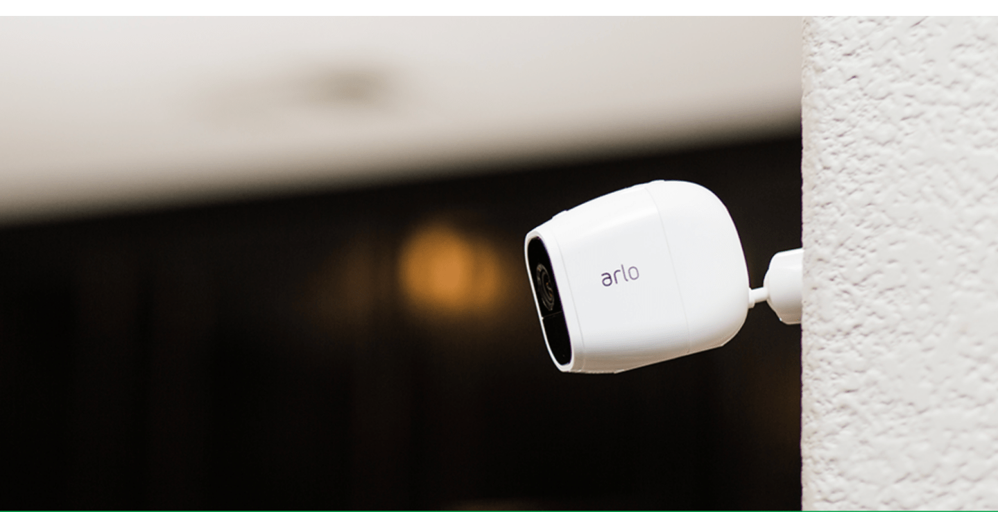 Netgear's Arlo line of connected home security cameras.