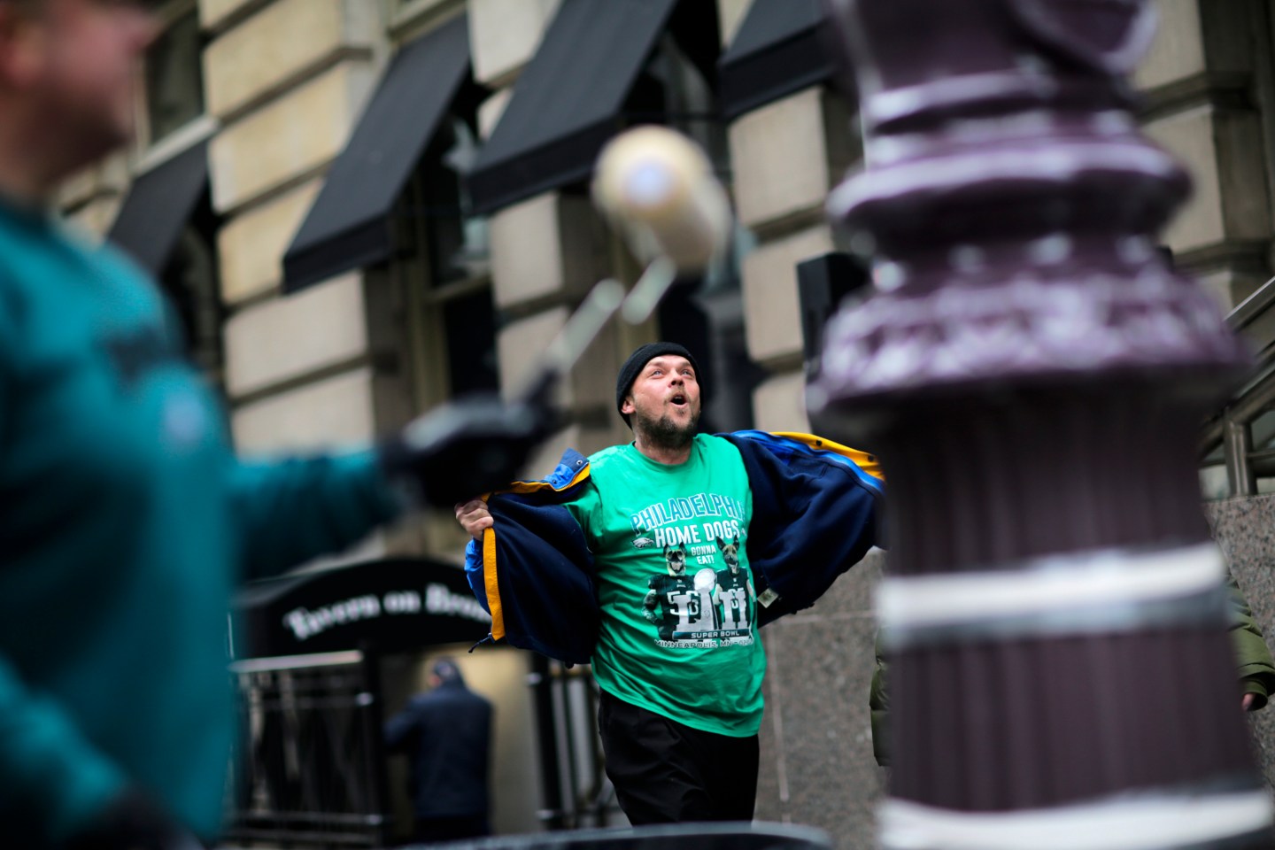 super bowl 2018 stocks Philadelphia Eagles' Fans Gather To Watch Their Team In Super Bowl LII Against The New England Patriots