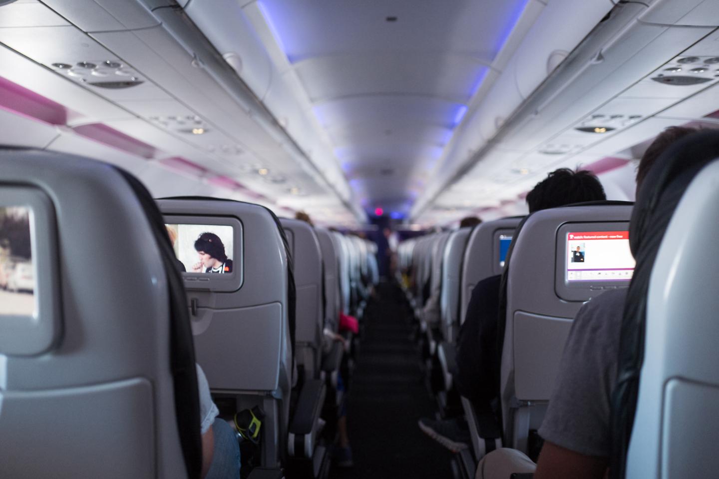 Virgin America Aircraft Plane Seats