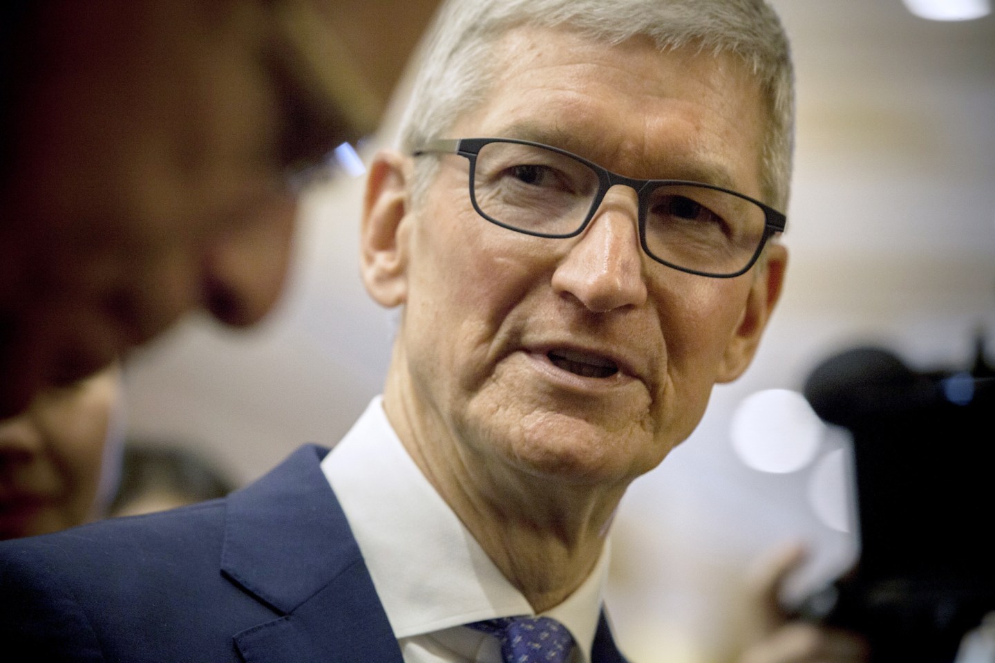Apple Inc. CEO Tim Cook Arrives At The China Development Forum