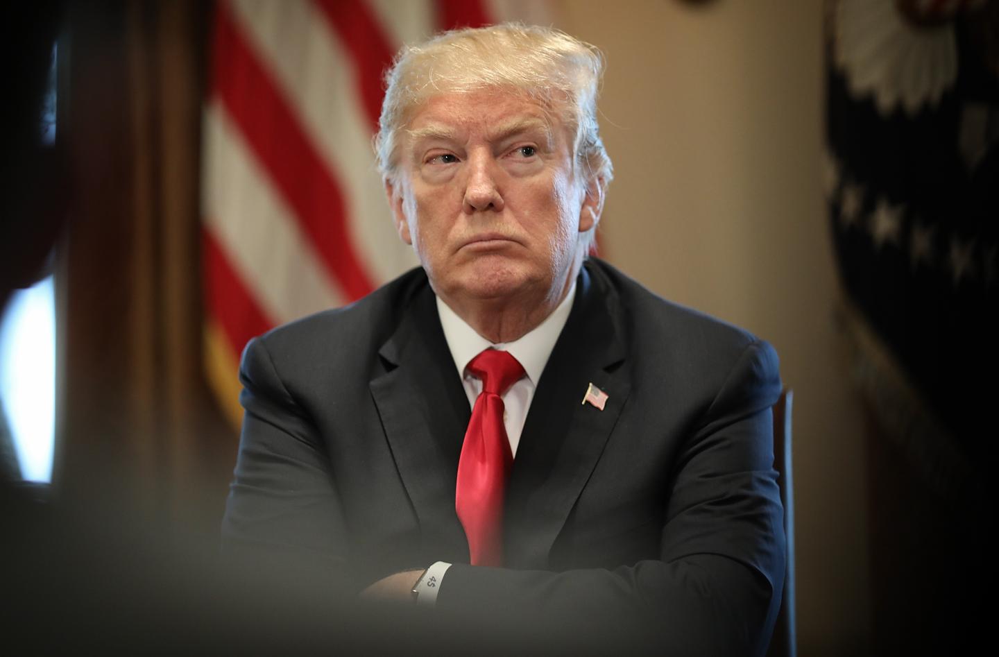 donald trump video game panel