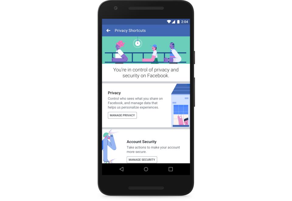 Facebook's New Privacy Shortcuts