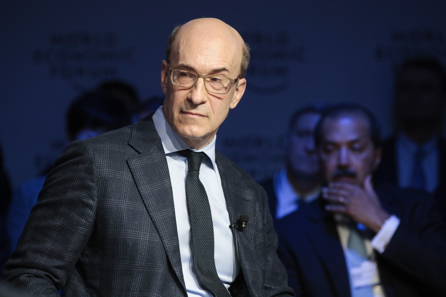 Kenneth Rogoff of Harvard appears at the World Economic Forum