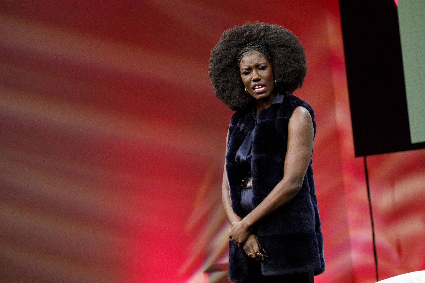 Uber's Bozoma Sait John speaks onstage