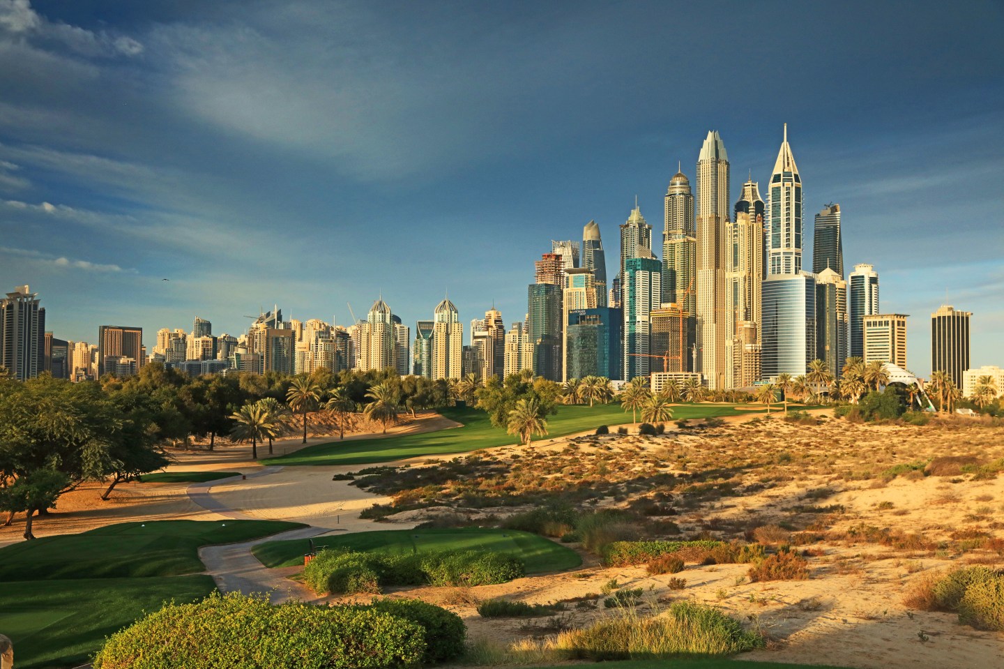 General Views of The Emirates Golf Club