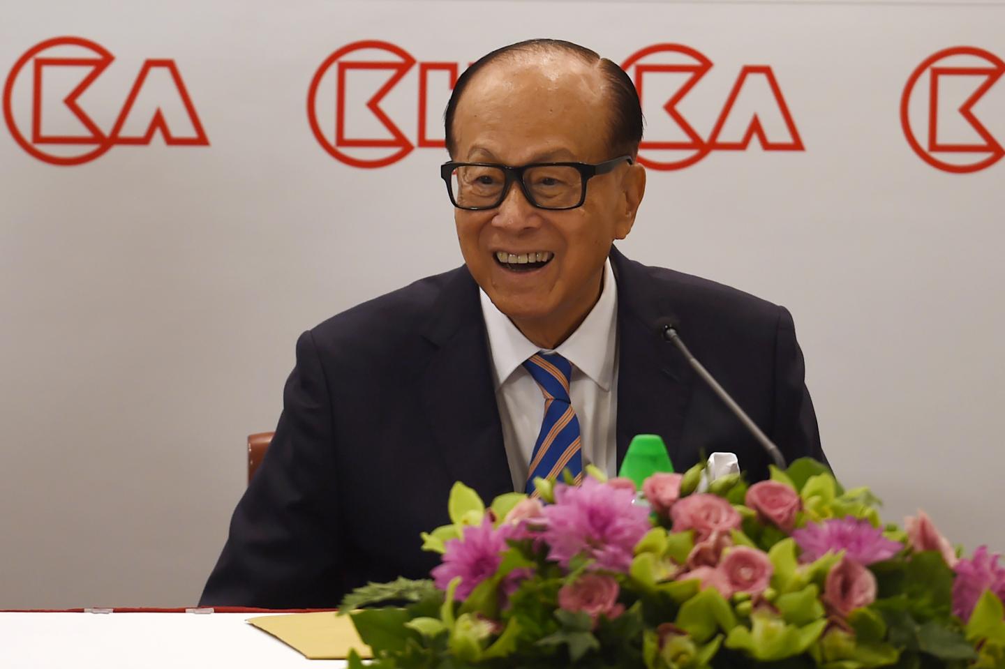 HONG KONG-ECONOMY-BUSINESS-HUTCHISON-POLITICS-CKI