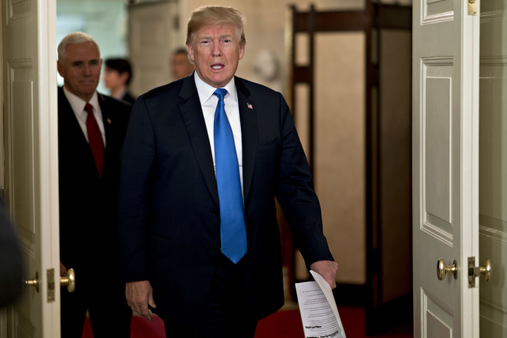 President Trump Signs China Tariff Memo